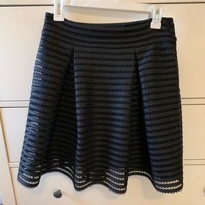 Express puffy A line black skirt - New!